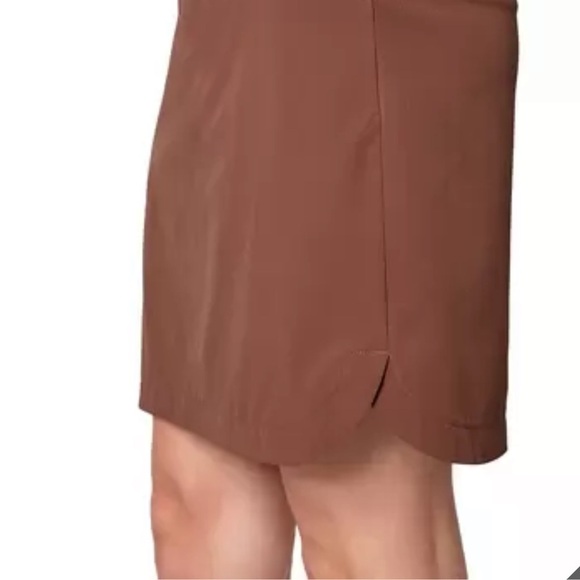 Mondetta Mahogany Color  Active Skirt Size L side Pockets - Picture 6 of 14